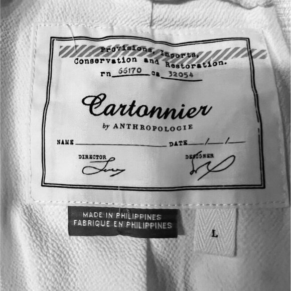 Cartonnier By Anthropologie Women's Polka Dot Blazer Jacket L - Picture 3 of 12